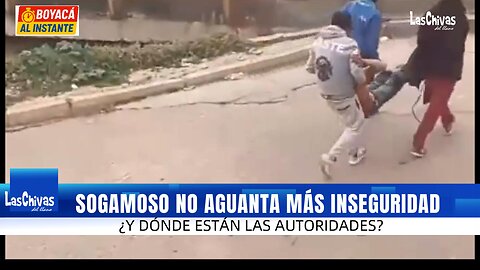 Comnunidad clama seguridad en Sogamoso