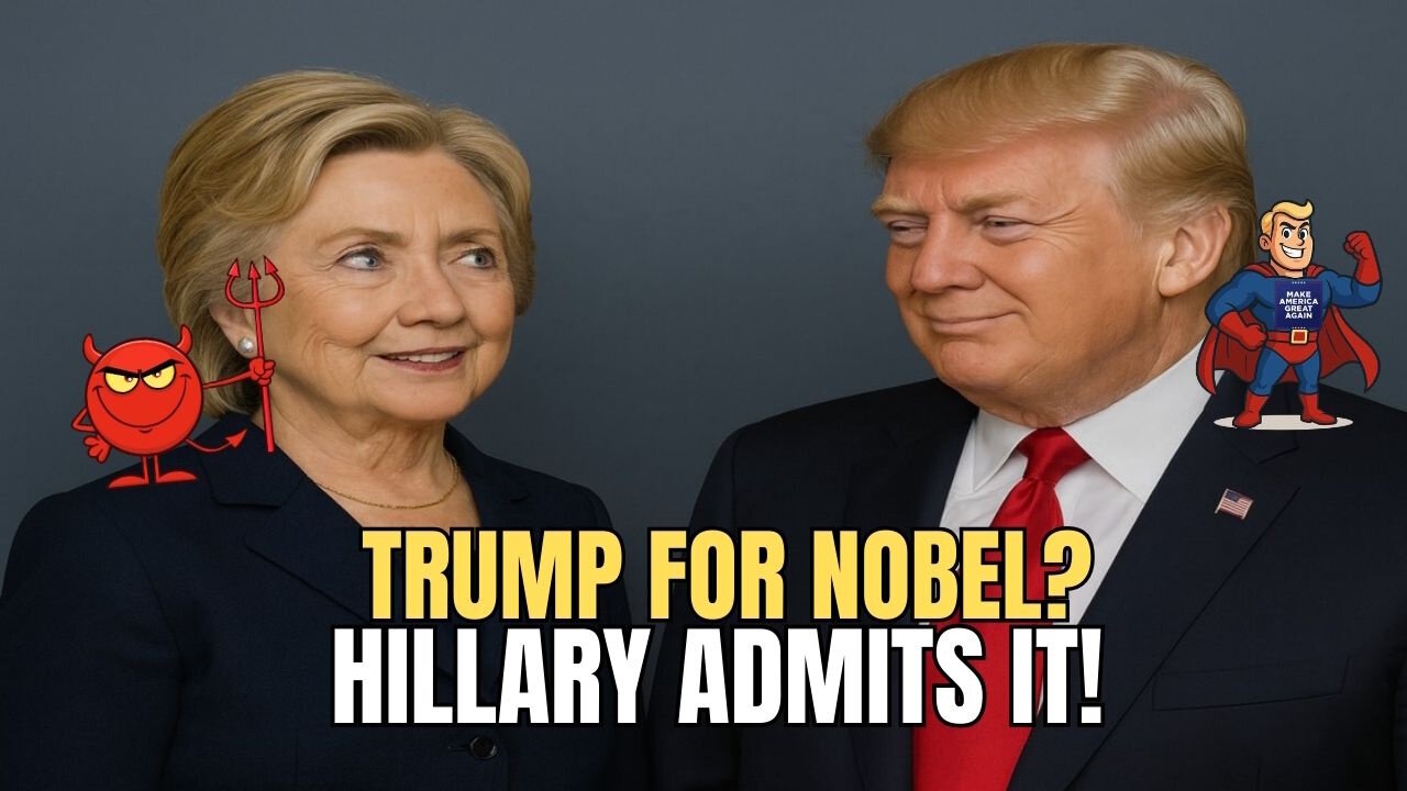 Hillary Would Nominate Trump For Nobel Peace Prize