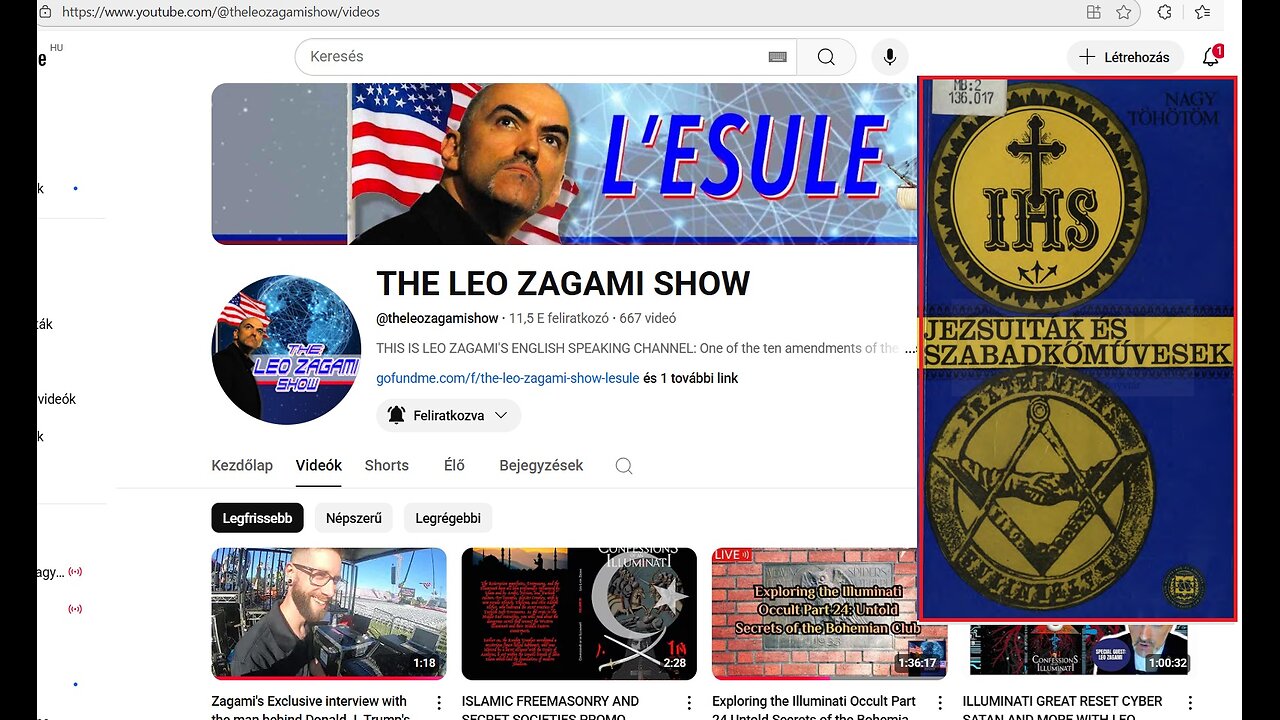 Leo Zagami és a nem goj jezsuiták