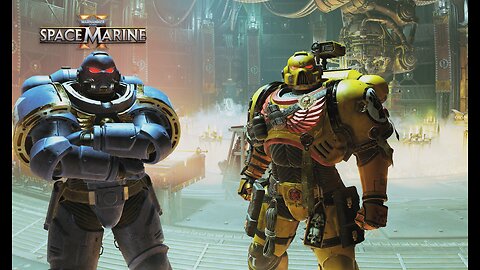 Space Marine 2 40K Imperial Fists HARDCORE gameplay
