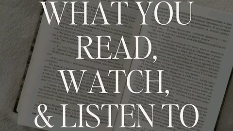 Don't just listen to anyone. Watch & Be on Guard