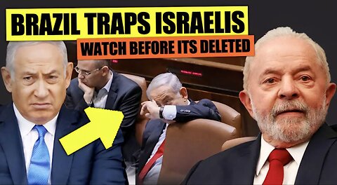 JUST IN: FURIOUS Brazil FIRES KILL SHOT as Netanyahu CRUMBLES!