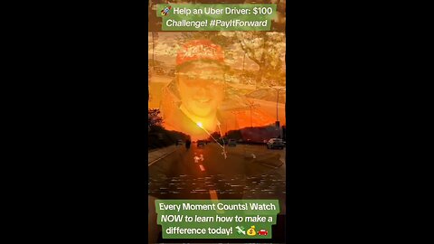 Help an Uber Driver Pay Off $100,000 in Debt!💸 Challenge 1,000 Generous Souls to Tip $100!