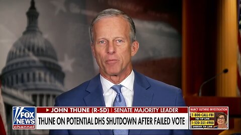 Sen Thune: Democrats Don't Want A Solution