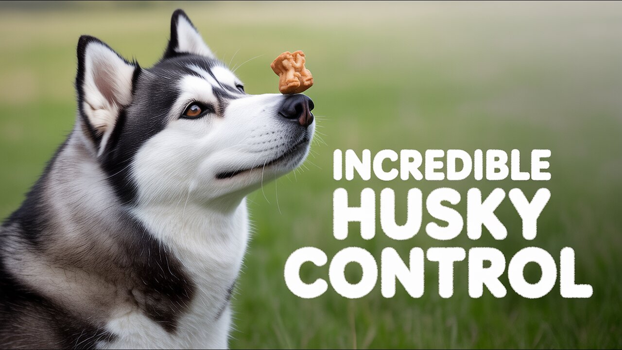 Obedient Husky Shows Amazing Discipline 🐶✨