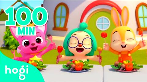 Happy Thanksgiving! Best Learn Colors and Sing Along for Kids | Hogi Pinkfong