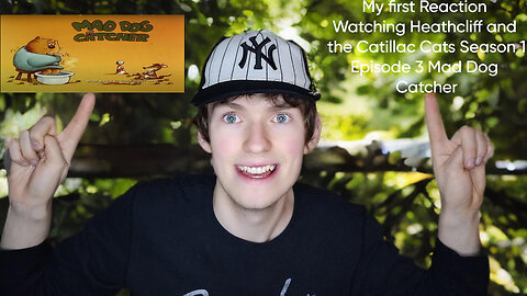 My first Reaction Watching Heathcliff and the Catillac Cats Season 1 Episode 3 Mad Dog Catcher