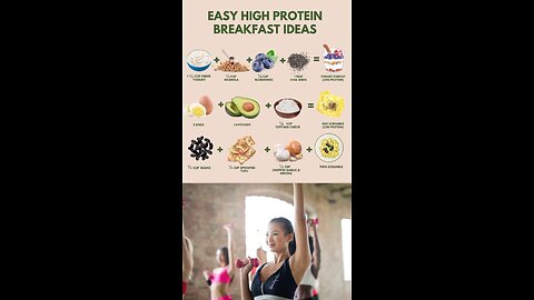Easy high protein breakfast ideas
