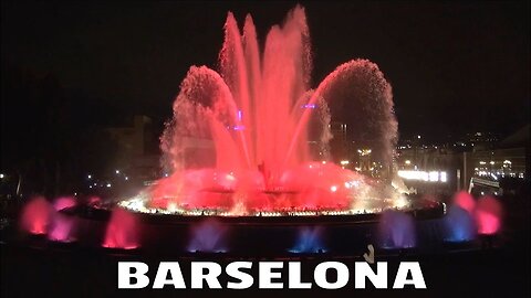 Singing Fountains of Montjuïc, Barcelona