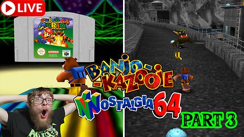 🔴 BANJO-KAZOOIE NOSTALGIA 64, Finally out! Part 3! Actual N64 Hardware!