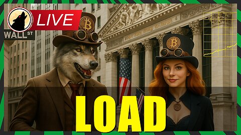 🐺 Bitcoin's Wolves of WALL STREET 🐺🚨LIVESTREAM🚨