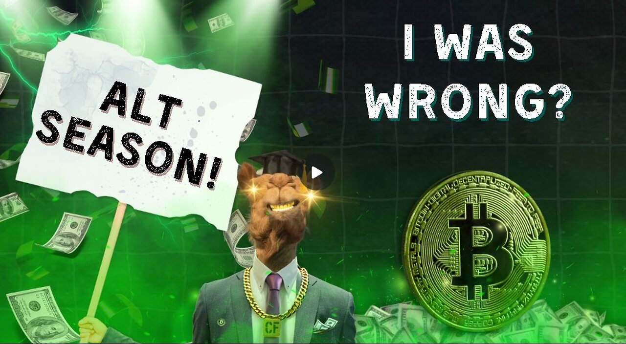 Time to Invalidate My Altcoin Call??