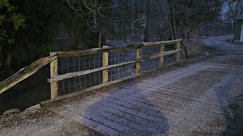 Snowmelt wakes up river