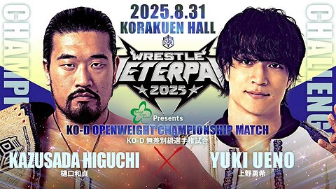 Kazusada Higuchi Vs Yuki Ueno (DDT Wrestle Peter Pan 2025 Day 2) Highlights