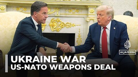 Trump threatens Russia with ‘severe’ tariffs, announces Ukraine arms deal