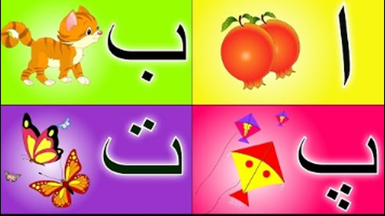 Learn Urdu Alphabets and Words and Many More اردو حروف اور الفاظ Urdu Kids Rhymes Collection