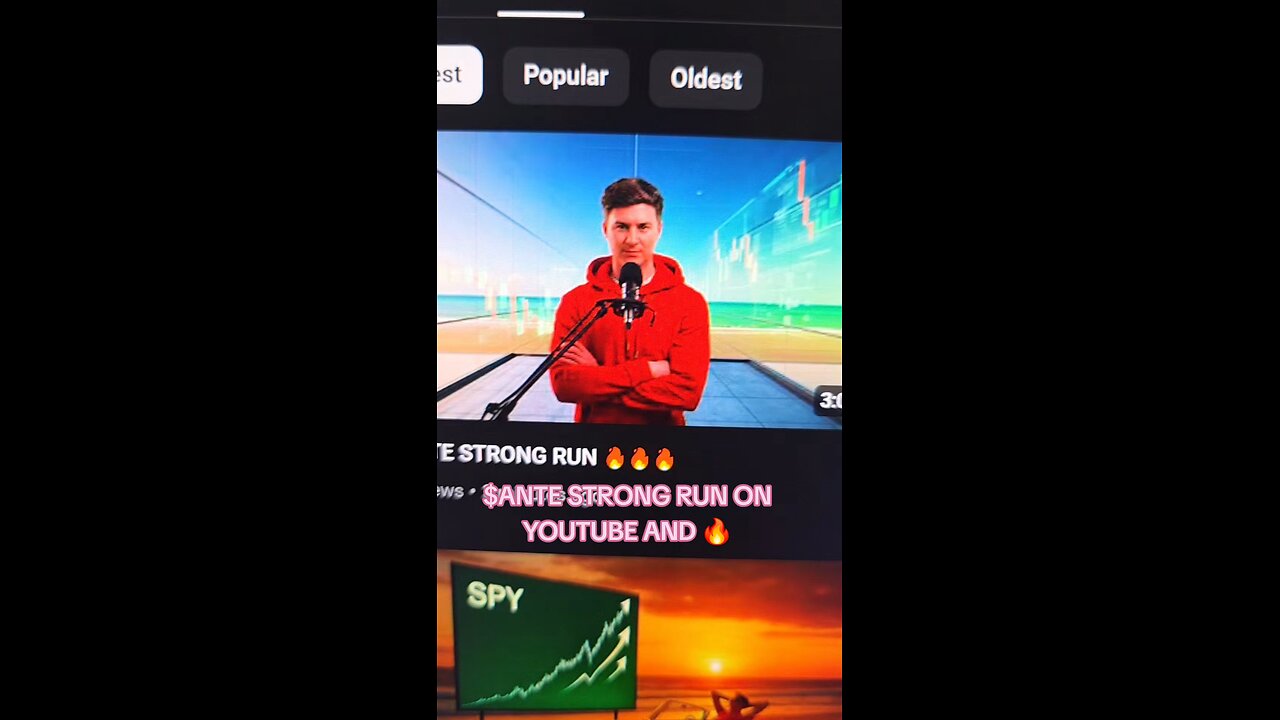 $ANTE ON YOUTUBE 🔥
