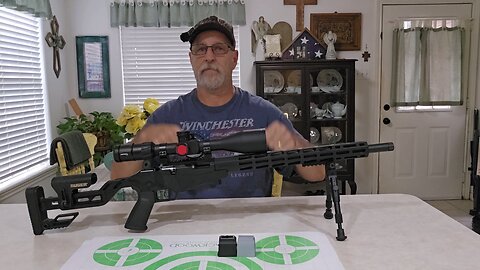 Ruger Precision Rimfire Testing a SS Tray