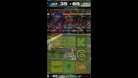 Last Score NO 91 vs JAX 35 #AllMadden #Madden25 #NFLmadden #madden
