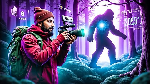 How to Make a Viral Bigfoot Vlog Video with Al in 2025(ChatGPT + Google Veo 3 + CapCut)