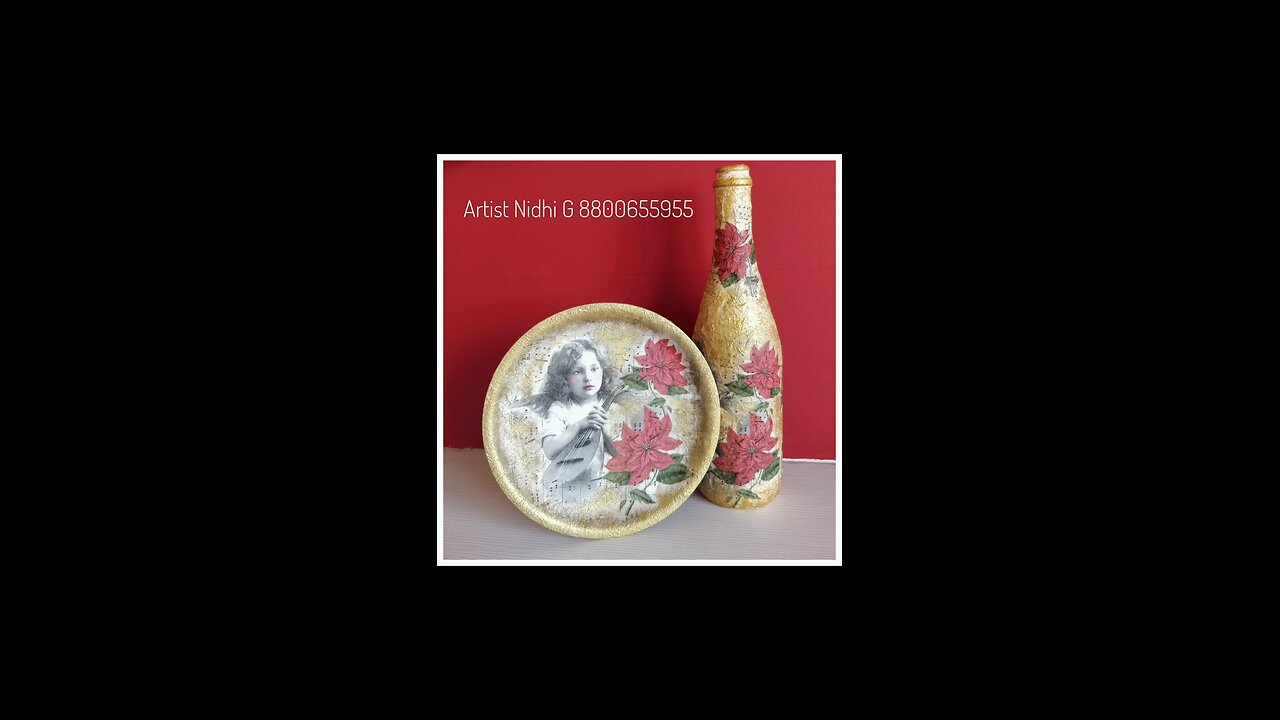 Beautiful Decorative Bottle