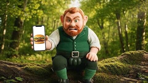 That’s a real bog-burger. #Leprechaun #FastFood #FoodReview