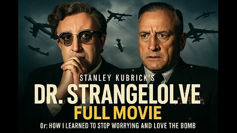 Dr. Strangelove (1964) | Stanley Kubrick’s Classic Satire | Full Movie