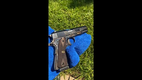 Charles Daly 1911 Field Engraved Gold Inlayed By Crash Customs