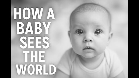 Have you ever wondered how a baby sees the world?