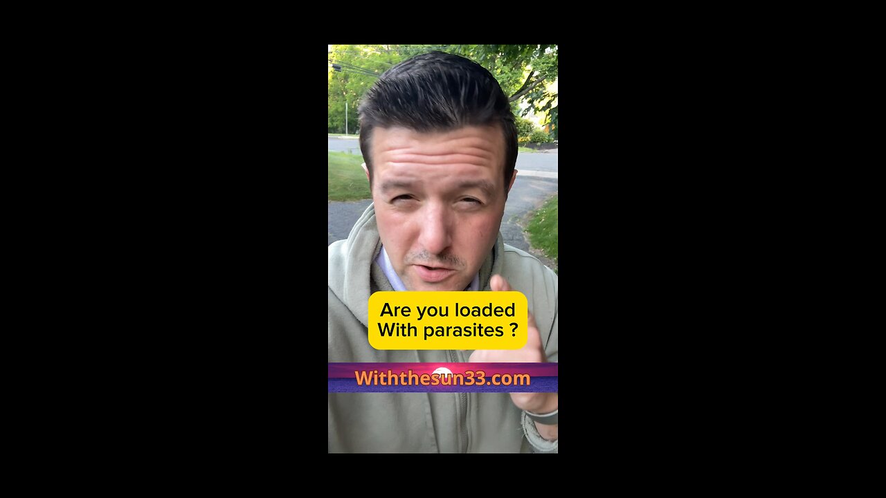 Are you loaded with parasites