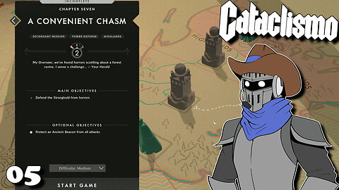 First Tower Defense Mission in Cataclismo!