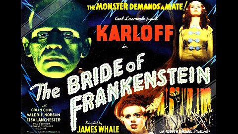 THE BRIDE OF FRANKENSTEIN 1935 Frankenstein Creates a Mate for his Creature FULL MOVIE in HD