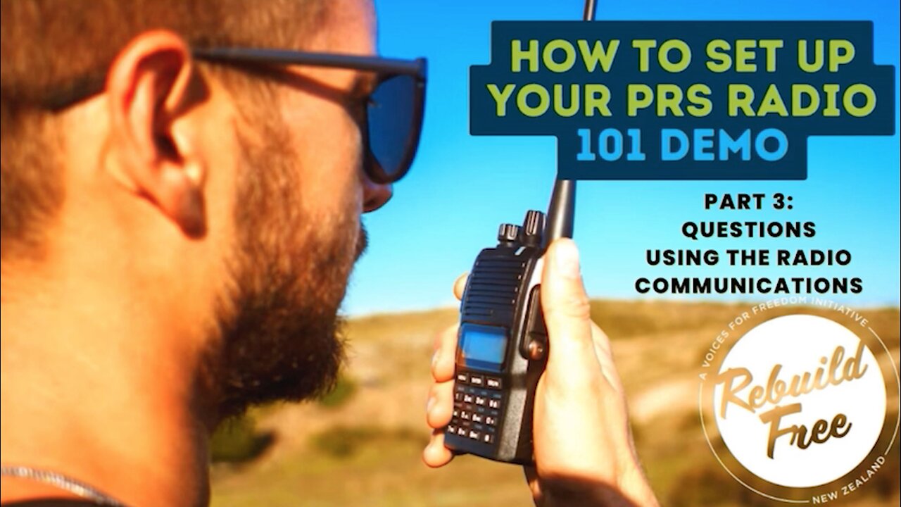 How to set up your PRS radio ~ 101 demo (Part 3)