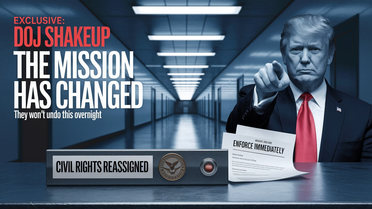 Trump’s DOJ Shake-Up: Civil Rights Division Overhauled | What It Means for America