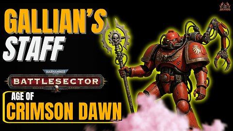 Gallians Staff Warhammer 40000 Battlesector // Mission 9