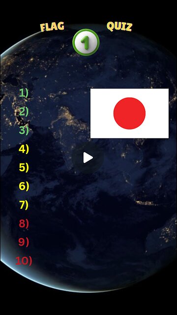 Flag Quiz | Can You Name These 10 Countries by their Flag?