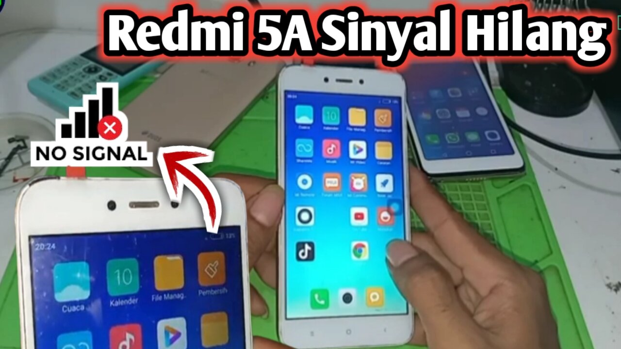 Redmi 5A Loses Signal Completely! A Long But Successful Process, MUST WATCH BEFORE SERVICE!