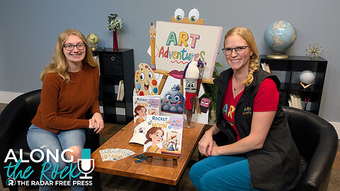 Blast Off with Rocket to the Moon! An Art-Filled Puzzle Adventure for Kids