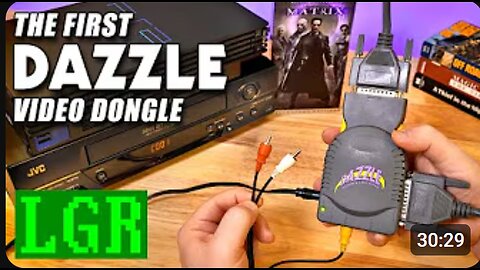 🖨️🎥 Capturing Video Through a PRINTER Port?! 1997 Tech Madness! 📼🕹️