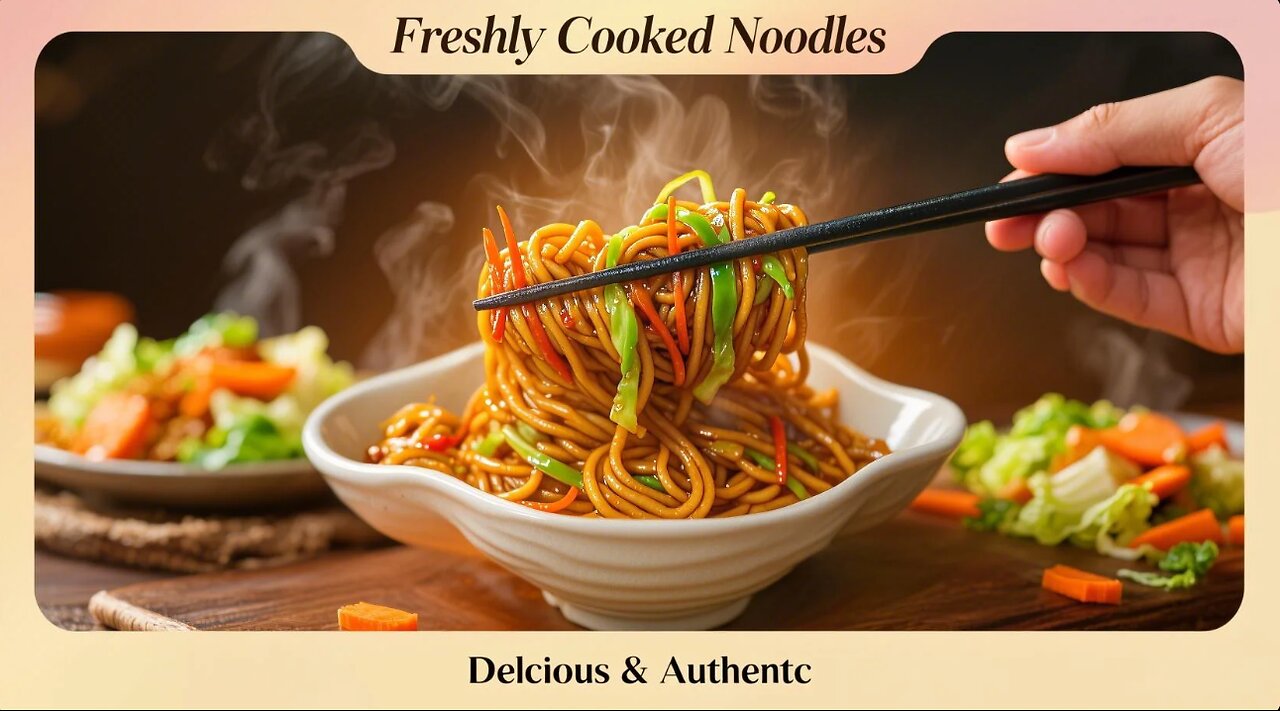 Easy Restaurant-Style Fried Noodles at Home
