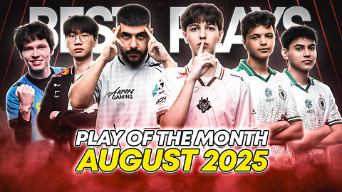 STOMPN pulls off a MIRACLE clutch & MAJ3R’s UNREAL 1v3 | Esports Play of the Month August