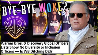 Warner Bros and Discovery Ditching WOKE Post Split? Not So Fast...