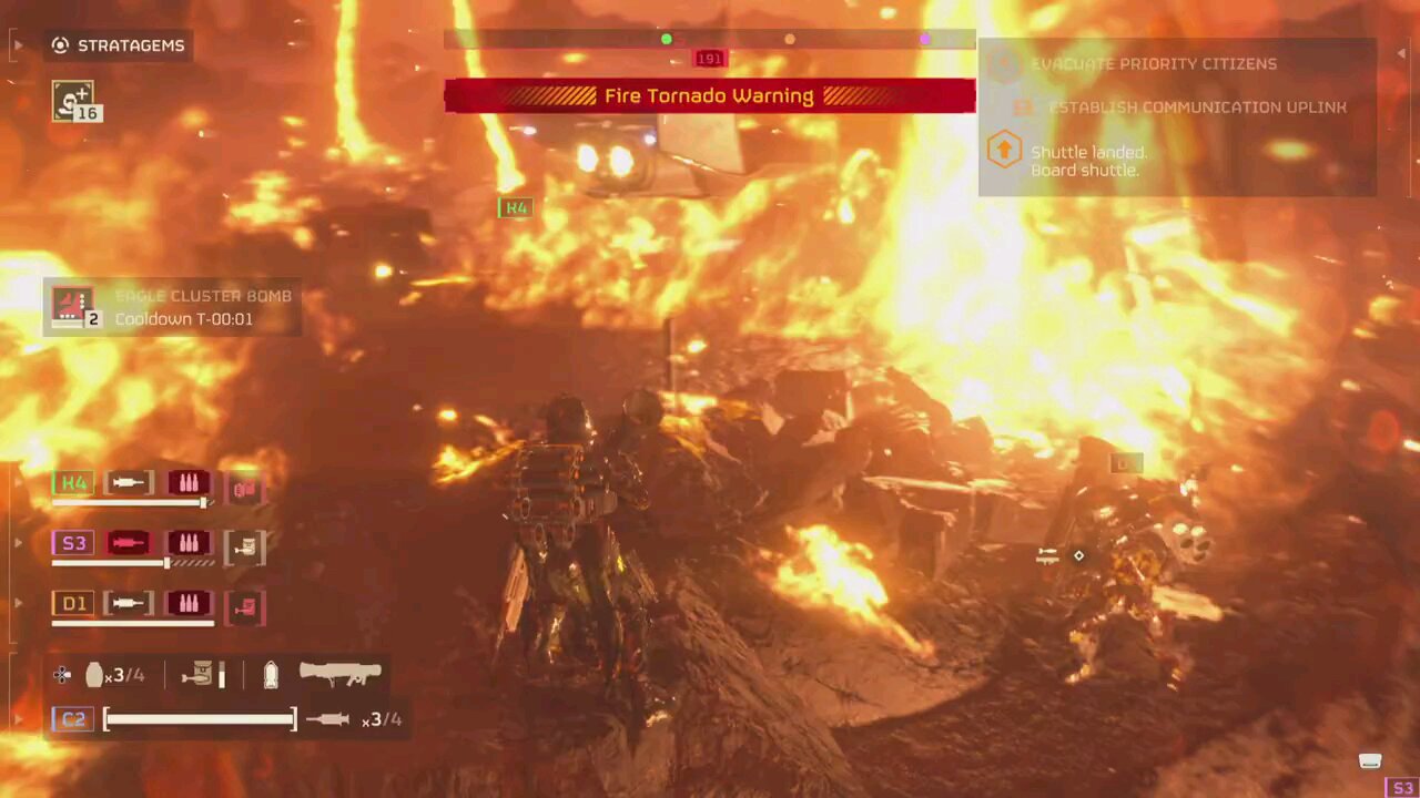 The fire doesn't target you. Why would you think that?