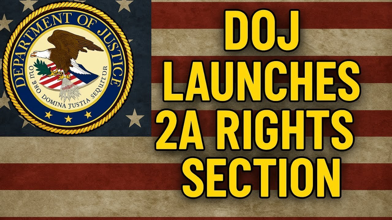 DOJ To Open "Second Amendment Rights Section" - Are They Serious Or Is It More Hypocrisy?