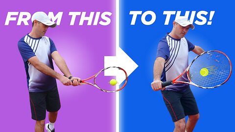 How to Switch from Two-Handed to One-Handed Backhand (Progression Drills)
