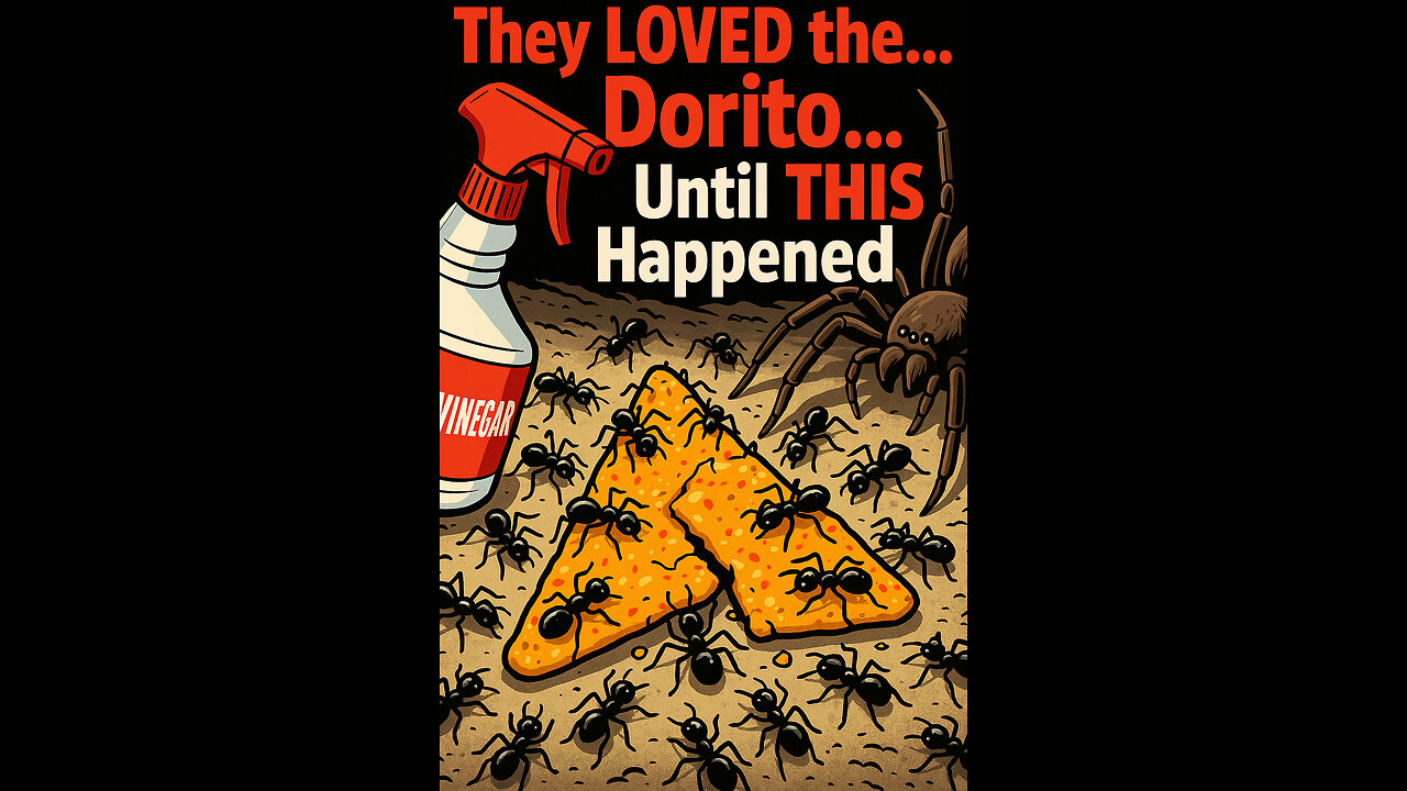 We Gave Ants Doritos… Then a Spider Showed Up