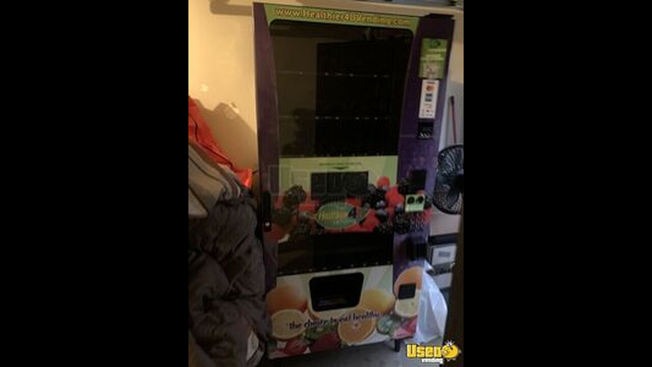 (1) 2024 Healthier 4U snack and drink and (1) 2024 Wittern 3589N Combo Machines