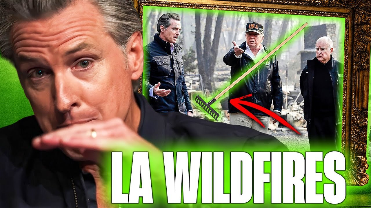"He's Full of Sh*t" - Gavin Newsom's Comical Take on Trump's Wildfire Response