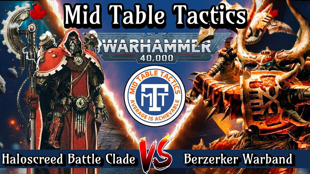 Warhammer 40k Battle Report: Admech VS World Eaters