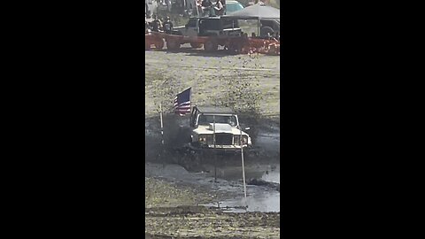 Truck Gets A Mud Bath! #usa #truck #offroad #racing #nature
